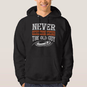 Moletom Os Mens Nunca Subestimam O Antigo Disco Engraçado
