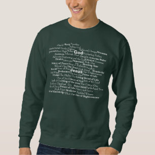 Moletom Os nomes do deus personalizam-no
