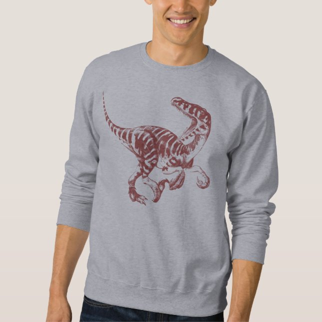 Moletom Os velociraptors estão esperando (Frente)