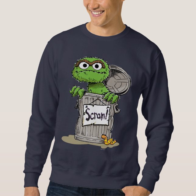 Moletom Oscar, o Grouch Scram (Frente)