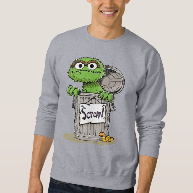 Moletom Oscar, o Grouch Scram (Frente)