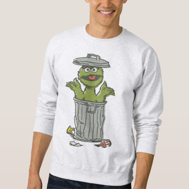 Moletom Oscar the Grouch Vintage (Frente)
