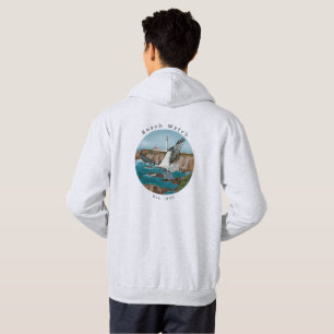 Moletom Osprey da costa do Camisola-Norte do Hoodie de BW
