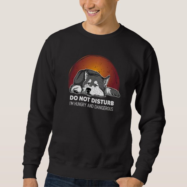 Moletom Otaku Huskie Dog Vintage 61 (Frente)