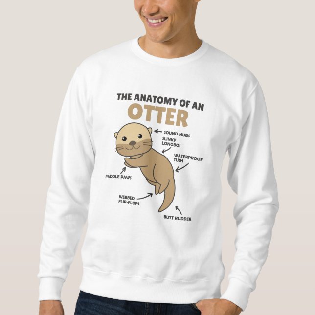 Moletom Ótima Explicação Da Outra Anatomia De Uma Outra (Frente)