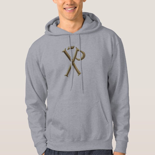 Moletom Ouro "3-D" Chi-Rho 3 (Frente)