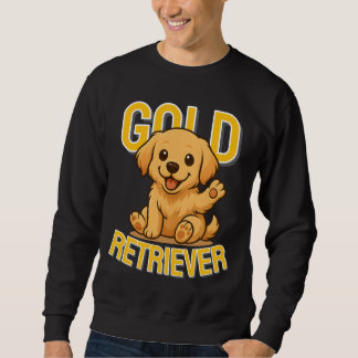 Moletom Ouro Cachorro Gelado Retriever Unisex Man Clothes
