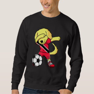 Moletom Ouro Da Dab Retriever Trinidad E Tobago Soccer Fa