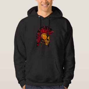 Moletom Ouro de capacete espartano Sparta Gladiator Gym