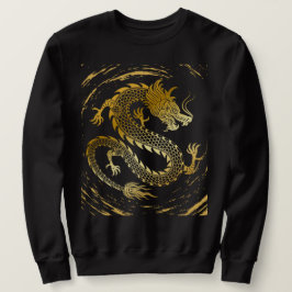 Moletom Ouro Dragão Roda de Dourado