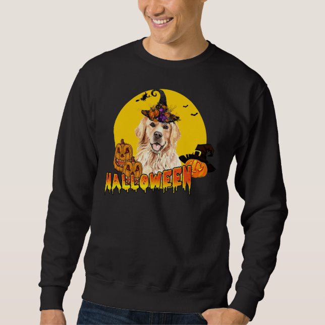 Moletom Ouro Retriever Halloween 450 (Frente)
