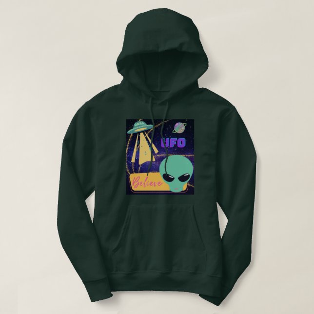 Moletom ovni, acreditar extraterrestre (Frente do Design)