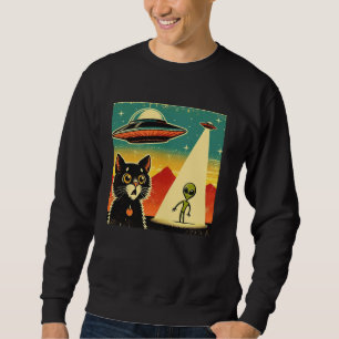 Moletom OVNI Retro Aliens de rapto Vintage Sci-Fi OVFO