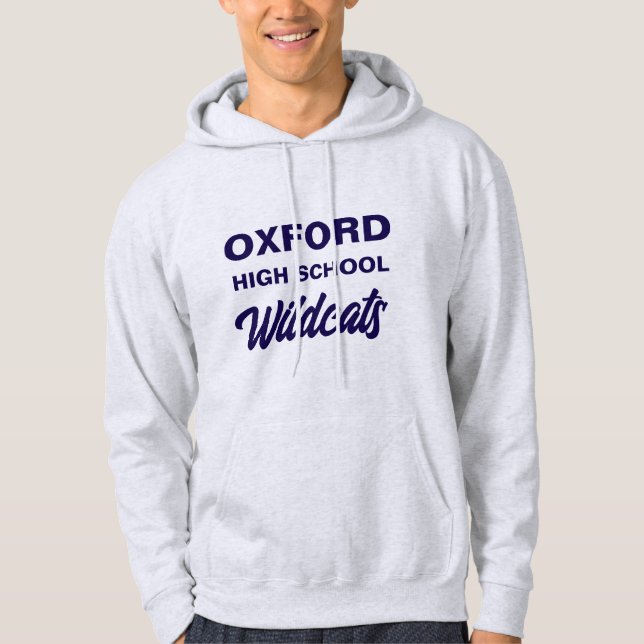 Moletom Oxford Segundo grau Hoodie (Frente)