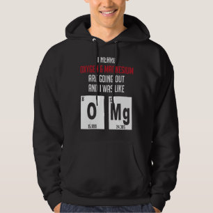 Moletom Oxigênio E Química Do Nerd De Magnésio