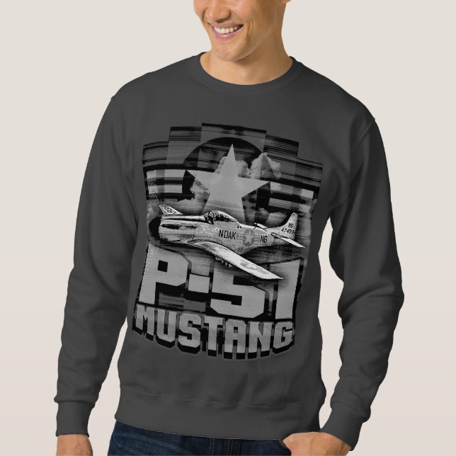 Moletom P-51 Mustang (Frente)