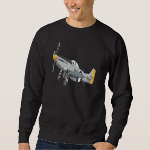 Moletom P 51 Mustang Wwii