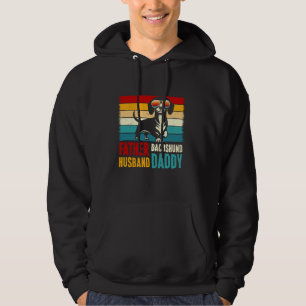 Moletom Padre Husband Dachshund Pai Funny Doxie Wiener