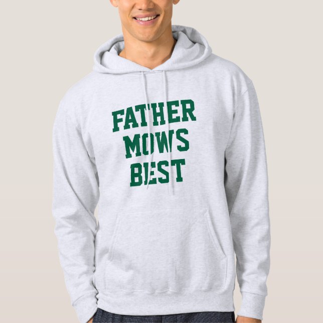 Moletom Padre Mows Best Garden Hoodie (Frente)