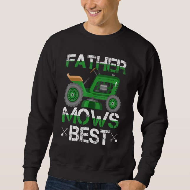 Moletom Padre Mows Best Lawn Mower (Frente)