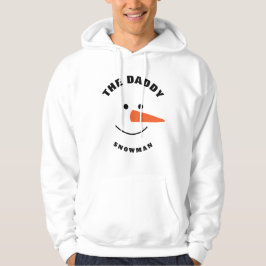 Moletom Padre Snowman Face Squad Correspondendo à fantasia