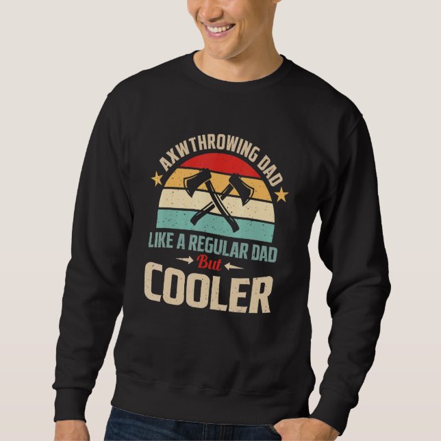 Moletom Pai Ax Jogando Como Um Pai Normal Mas Mais Frio (Frente)