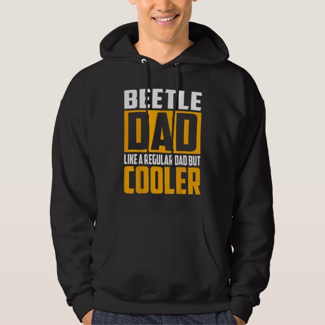 Moletom Pai Besouro Masculino Como um Pai Normal, mas Mais (Frente)