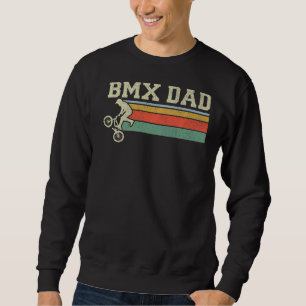 Moletom Pai Bmx Estilo de Vintage Bmx Ciclo de Cavaleiro d