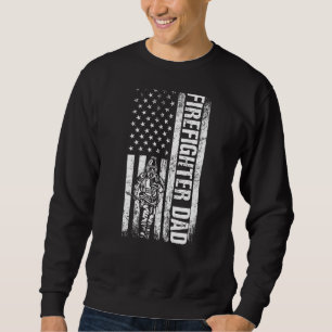Moletom Pai Bombeiro americano Bandeira Pai do Bombeiro P