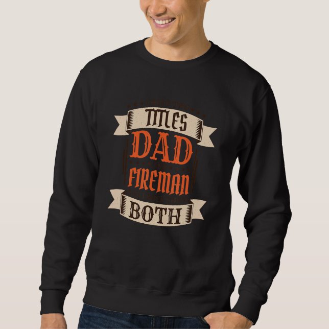 Moletom Pai Bombeiro Masculino e Pai Bombeiro Profissional (Frente)