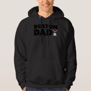 Moletom Pai Boston Engraçado Terrier Pet Dog Pai