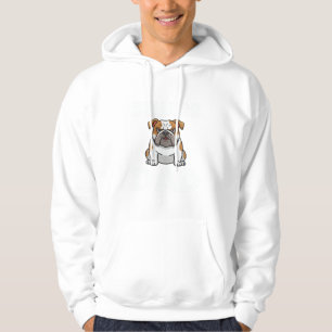Moletom Pai Bulldog Desenho Amante de Cachorro