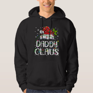 Moletom Pai Claus Christmas Lights Pajama Family Matchin