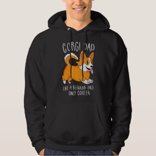 Moletom Pai Corgi Como Um Pai Regular Apenas Mais Frio