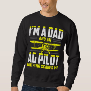 Moletom Pai Crop Duster AG Piloto Aplicativo Aéreo