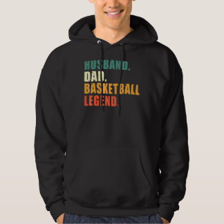 Moletom Pai de basquete de lenda de Pai para marido