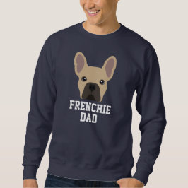 Moletom Pai de Cachorro Bulldog Francês Fawn Claro