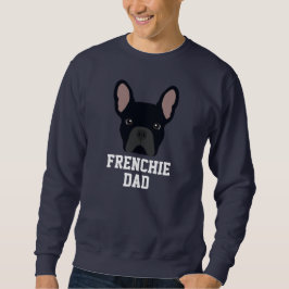 Moletom Pai de Cachorro Bulldog Francês Preto