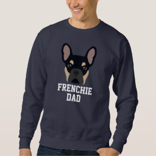 Moletom Pai de Cachorro Negro e Francês Negro