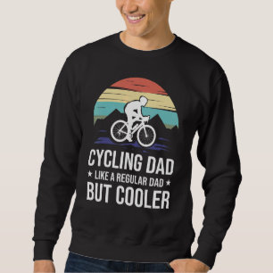 Moletom Pai De Ciclismo Como Um Pai Regular Mas Ciclista M
