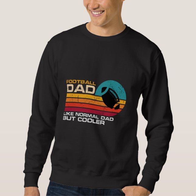 Moletom Pai De Futebol Como Pai Normal Mas Fath Mais Engra (Frente)