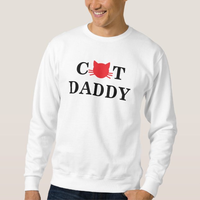 Moletom Pai De Gato Engraçado (Frente)
