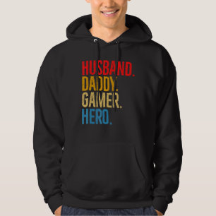 Moletom Pai de Marido Padre Gamer Dia de os pais