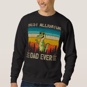 Moletom Pai De Melhor Alligador De Vintage De Mens Alligat
