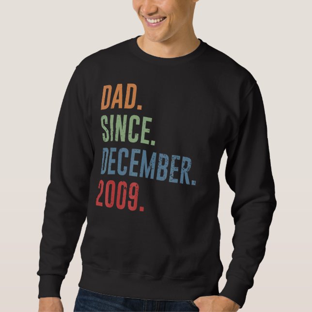 Moletom Pai De Mens Desde Dezembro De 2009 (Frente)