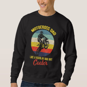 Moletom Pai de Motocross Como Um Pai Normal Mas Mais Legal