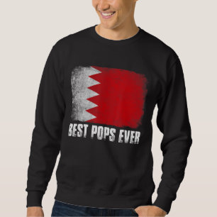 Moletom Pai de Pai Patriótico dos Melhores Pop De Bahrain