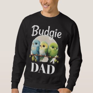 Moletom Pai de periquito australiano Budgerigar Periquito 