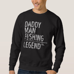 Moletom Pai De Pesca Do Homem-Lama De Pesca Orgulhosa