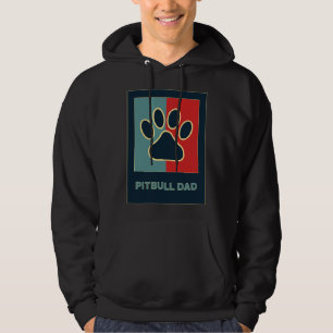 Moletom Pai de Pitbull - Pit Retro-Pit Touro Cão-Touro-Tou